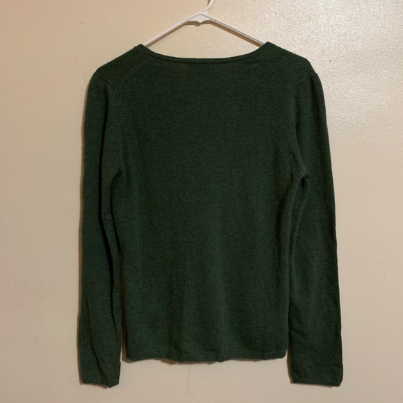 Charter Club Cashmere V Neck Top - Picture 4 of 5
